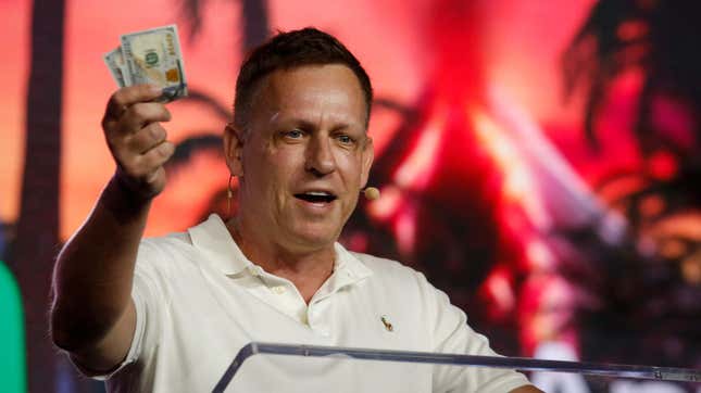 Billionaire Peter Thiel Is Pissed, Says He Won’t Donate to GOP Candidates This Year