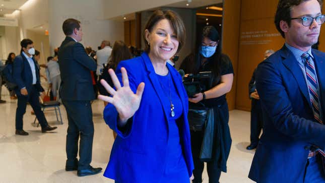 Amy Klobuchar Announces She Was Diagnosed With Breast Cancer
