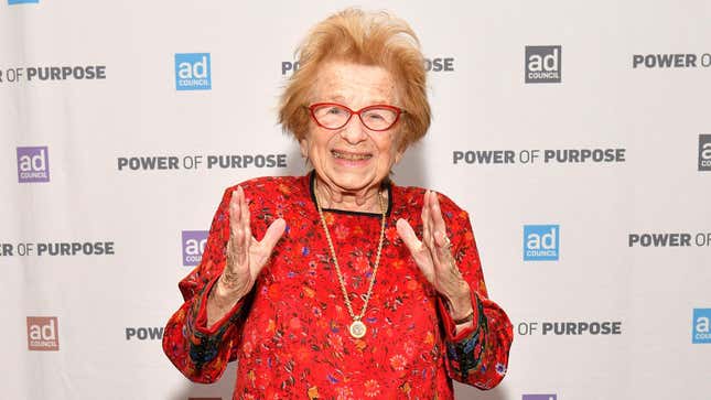 Dr. Ruth Doesn't Want You to Bone Everyone You See Post-Covid