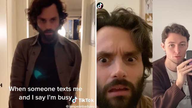 A Brief Examination of Penn Badgley’s TikTok Account