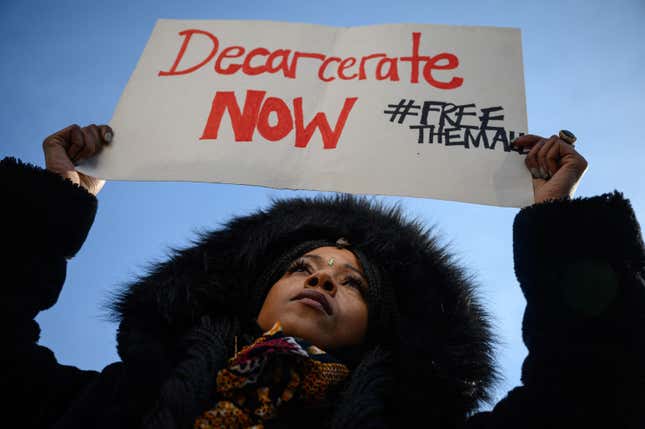 Anti-Jail Activists Protest That There’s No Such Thing As a ‘Feminist’ Women’s Prison