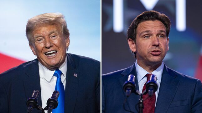 Trump Is Only Acting Moderate on Abortion So He Can Dunk on DeSantis