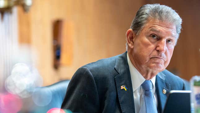 Joe Manchin (Says He) Supports Raising the Age to Buy Semi-Automatic Weapons to 21