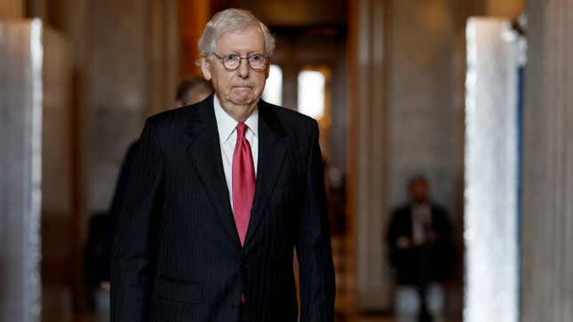 Mitch McConnell Doesn’t Think Republicans Will Win the Senate Because of ‘Candidate Quality’ Issues