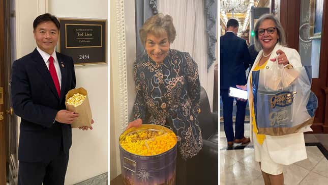 House Democrats Spent the Day Trolling Republicans With Popcorn