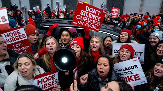 More Than 7,000 Nurses Strike Across NYC Over Staffing Shortages and Low Wages