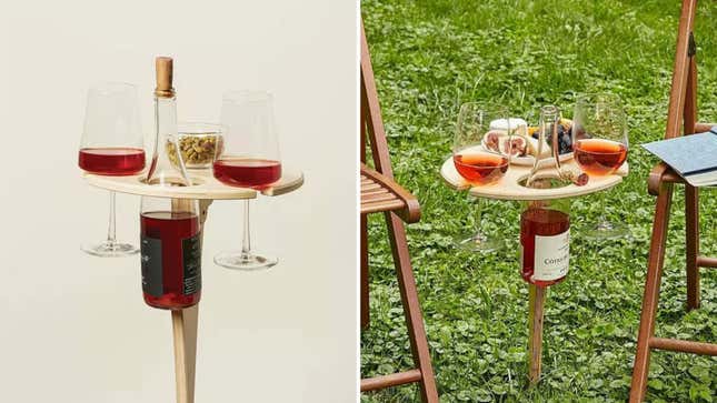 Outdoor Wine Table