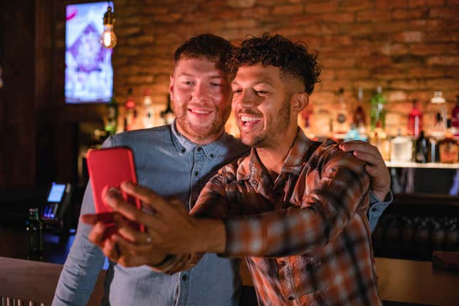 We went to the club on our first date.
