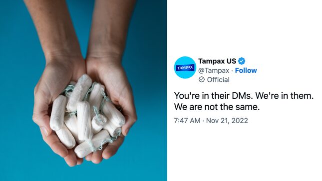 Transphobes Are Up in Arms Over Tampax’s Medium Funny, Gender Inclusive Tweet