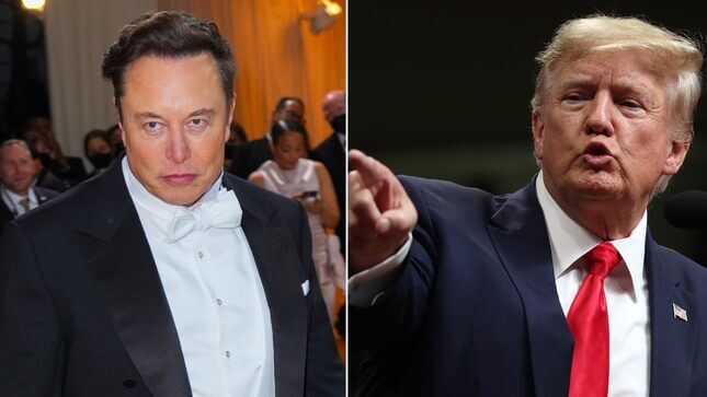 Trump and Elon Musk Were Actually Feuding Long Before Vaguely Homoerotic Social Media Fight