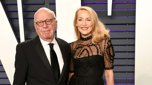 Rupert Murdoch, Jerry Hall’s Divorce Agreement Bars Her From Giving Story Ideas to ‘Succession’