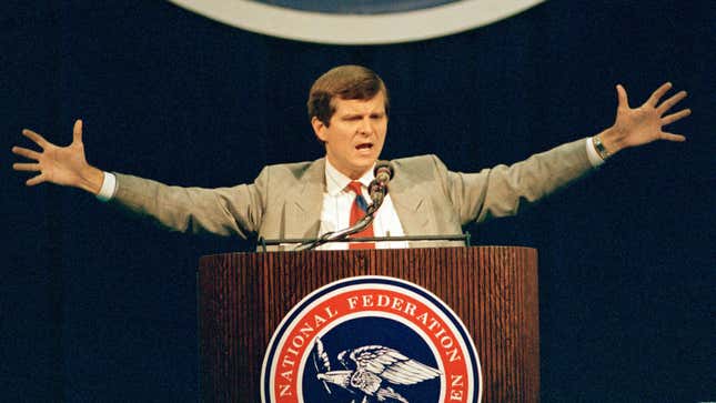 Republican Strategist Lee Atwater, a Notorious Asshole, Organized Hundreds of Fellow High School Students to Spit at a Woman He Said 'Hadn't Been Screwed in 20 Years'