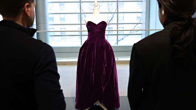 Who Will Purchase Princess Diana’s Purple Velvet Evening Gown?