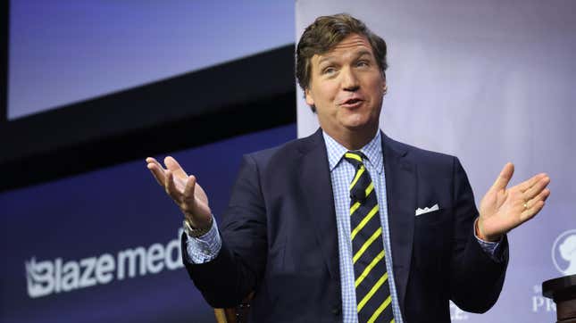 Tucker Carlson Says Fox News Is Run By ‘Fearful Women’