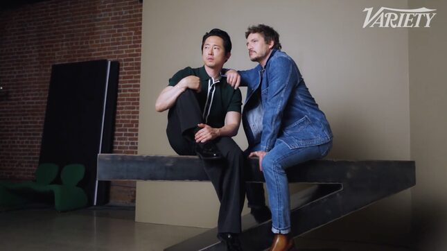 Was Pedro Pascal & Steven Yeun’s Interview Supposed to Be This Horny?