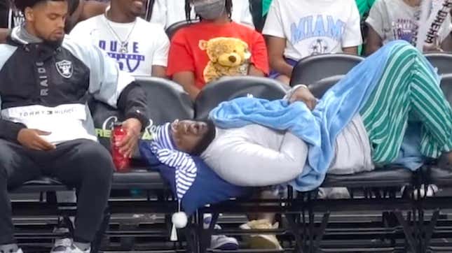 YouTuber Who Staged Himself Sleeping Through WNBA Game May Now Be Banned from All NBA Events