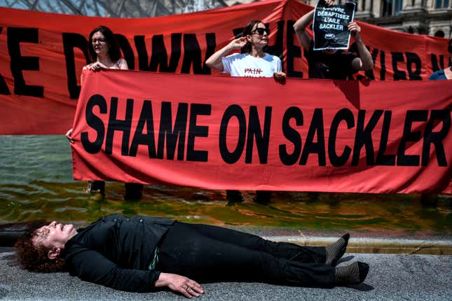 Sackler Protests