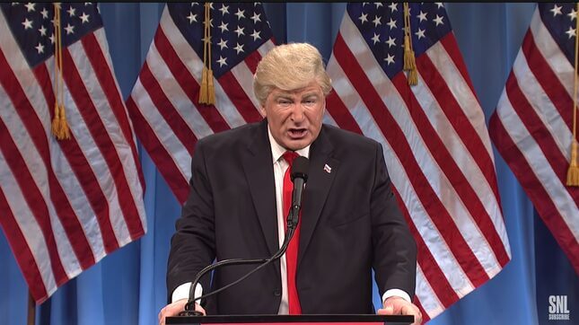 Trump Wanted the Justice Department To Stop SNL From Parodying Him, Which Sounds Exactly Like the Setup for an SNL Skit