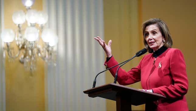 Nancy Pelosi Made Everyone Sit Through a Song From Hamilton for the Insurrection Anniversary