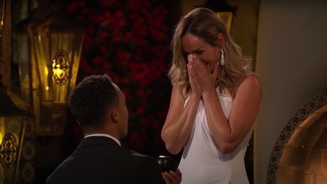 Chaos Finally Comes for The Bachelorette: Clare and Dale Are Engaged