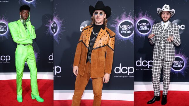 Fashion Cowboys and the Atrociously Arty Dominated the 2019 American Music Awards Red Carpet