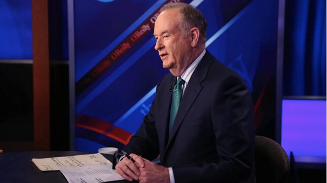 What's That Gross, Wet Sound? Bill O'Reilly Slithering Back on to TV, of Course