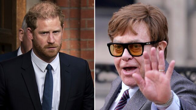 Prince Harry, Elton John Appear in Court for Tabloid Phone-Hacking Case