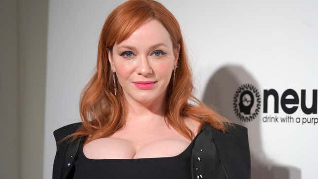 Of Course Christina Hendricks Was Asked About Her Breasts Non-Stop During the Mad Men Era