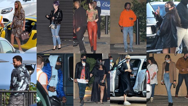 Celebrities at Nobu at the End of the World