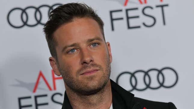 I Am Once Again Asking You to Focus on Armie Hammer's Alleged Abuse
