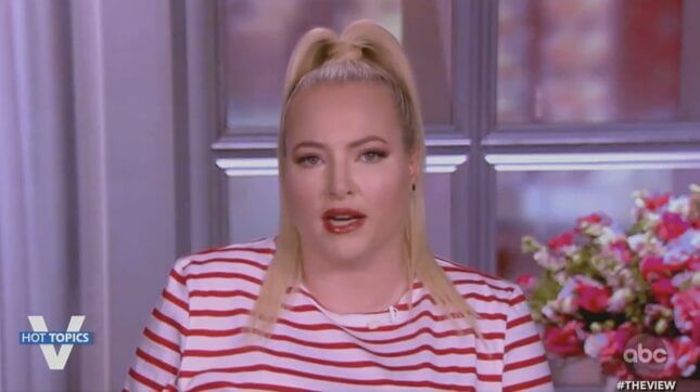 Meghan McCain and Her Ponytail Are Very Concerned About Joe Biden's Spiritual Well Being