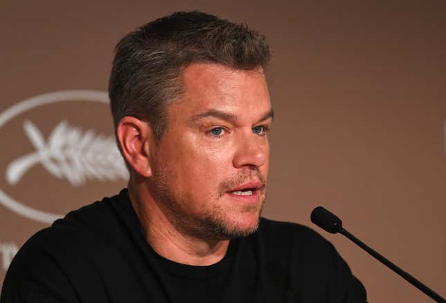It Took a ‘Treatise’ to Get Matt Damon to Stop Saying the F-Word