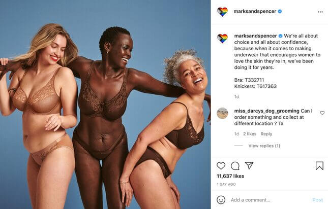 Marks and Spencer's new 'Nearly Naked' lingerie to match customers' skin