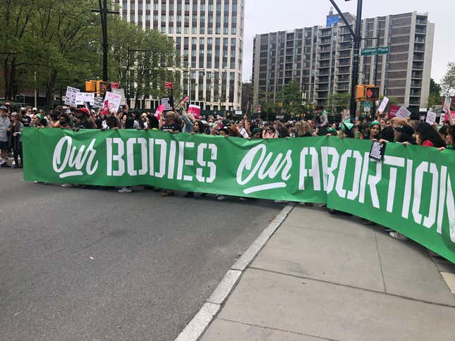 Crowds Gather in 400 Cities Across the Country to Protest Abortion Bans, Kicking Off ‘Summer of Rage’