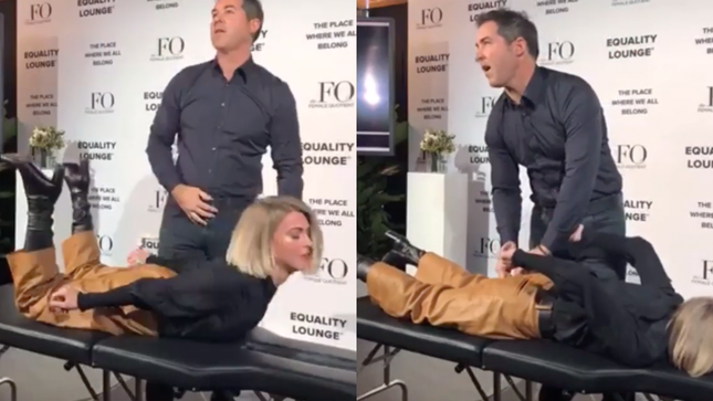 A Goop-Approved Practitioner Pulled Energy Out Of Julianne Hough's Butt At Davos