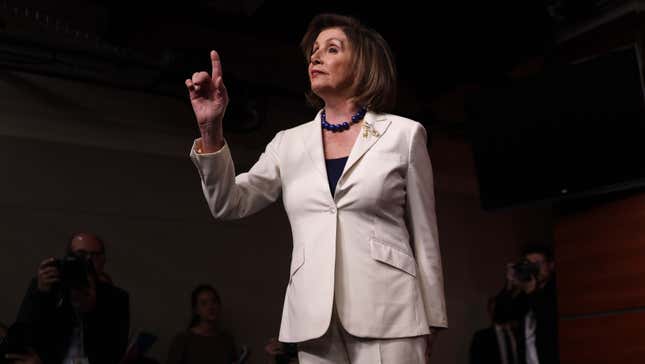 Here Comes the 'Yass Queen' Nancy Pelosi Crowd
