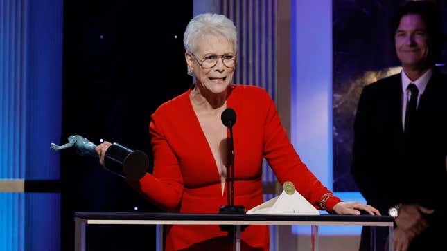 Jamie Lee Curtis Wins SAG Award: ‘I’m 64 Years Old and This Is Just Amazing’