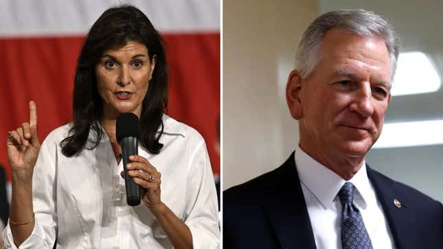Nikki Haley Insists Tommy Tuberville & U.S. Military Are Both Wrong in Standoff Over Abortion Policy