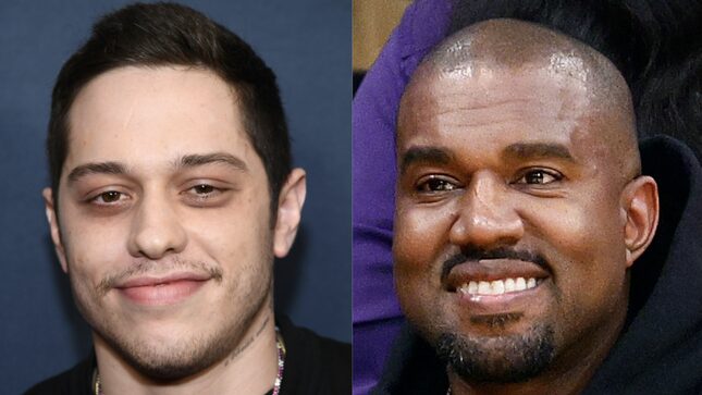 Kanye Makes Wild Claim That Pete Davidson Will Get Kim Kardashian Into Drugs