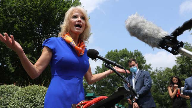 Some of the Stupidest Shit Kellyanne Conway Got Away With as Trump's Adviser