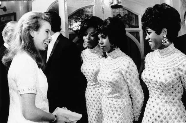 The Supremes with Princess Anne, 1968