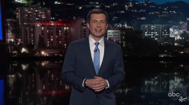 Let the Soothing Drone of Mayor Pete Guest-Hosting Jimmy Kimmel Live! Calm You