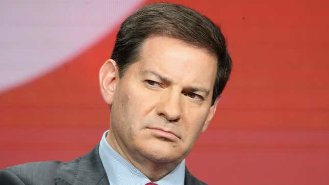 Mark Halperin's Redemption Tour Isn't Exactly Smooth Sailing