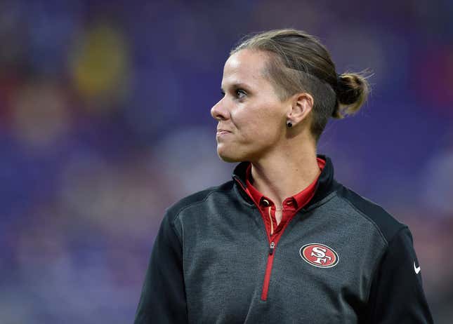 The 49ers' Katie Sowers Will Be the First Woman and Openly Gay Coach to Head to the Super Bowl