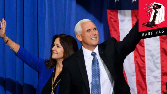 Mike and Karen Pence Join the Long and Illustrious List of Republicans Who Love Committing 'Voter Fraud'
