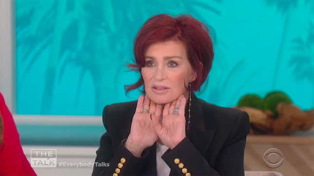 Please Help Welcome to the World Sharon Osbourne's New Face