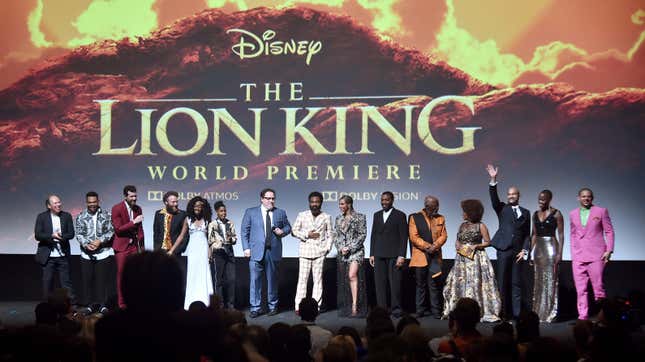 All the Animal Print, Metallics, Feathers and Beyoncé at The Lion King Premiere