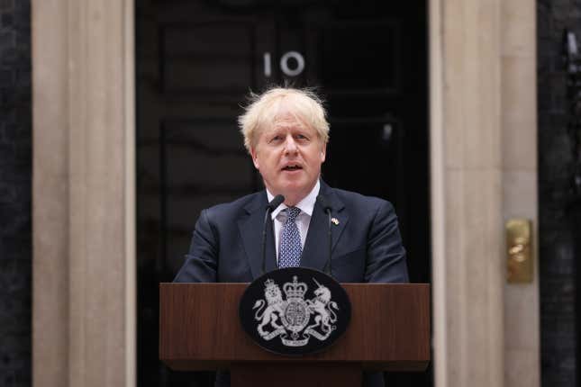 Boris Johnson Resigns Over Sex Scandal That, Shockingly, Did Not Involve Him