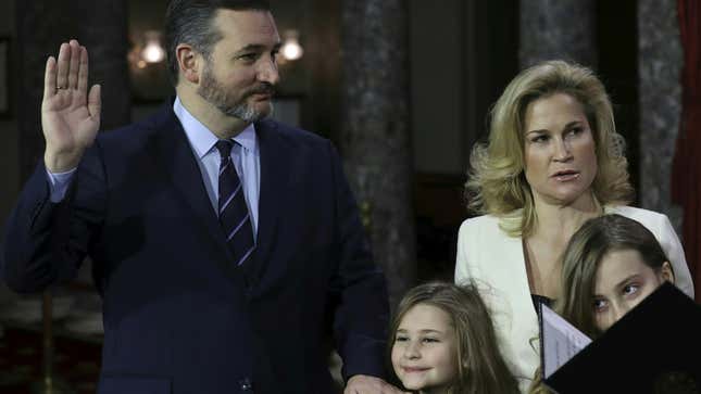 As the Father of Daughters, Sen. Ted Cruz Simply Had to Go on Vacation [UPDATED]