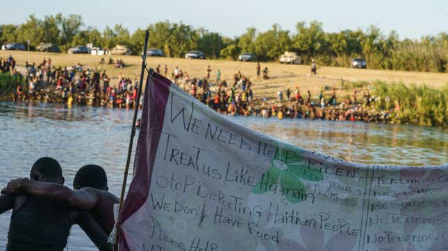 Border Patrol Agents At the U.S. Border Are Literally Whipping Haitian Migrants Seeking Asylum